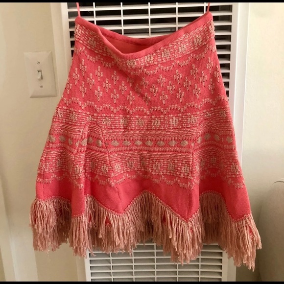 Alice McCall Pink & Gold Fringe Sweater Skirt Set 4 Barbie! - Picture 5 of 6